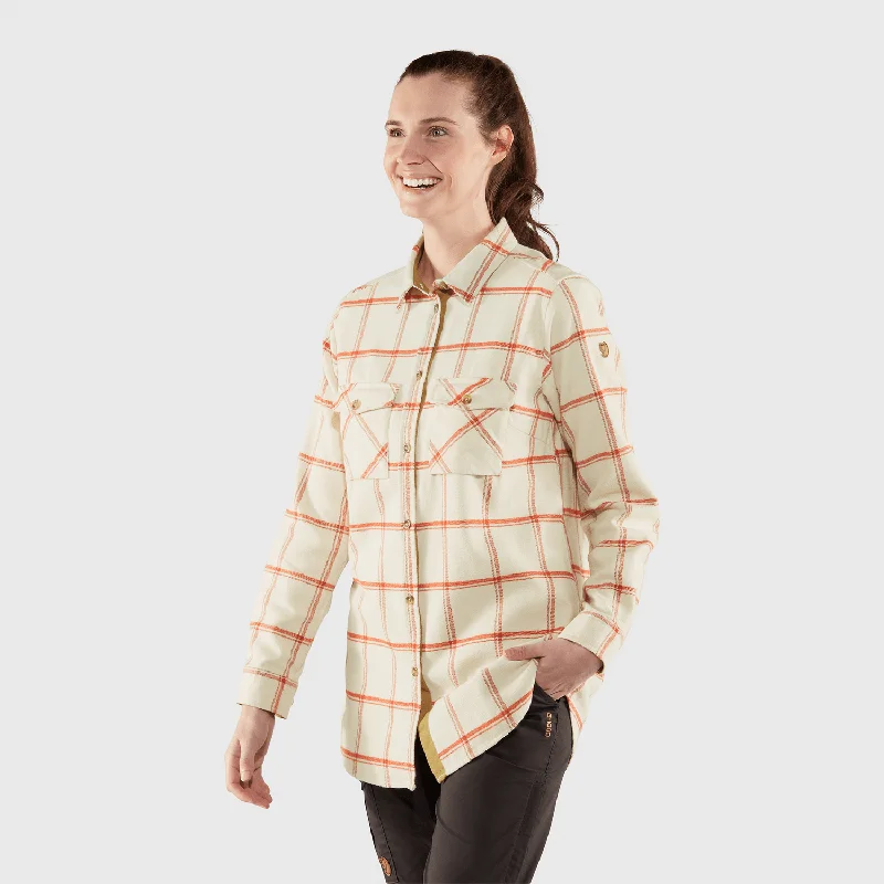 Övik Twill Shirt LS W-- Lace Blend Ribbed Blend Corduroy Blend