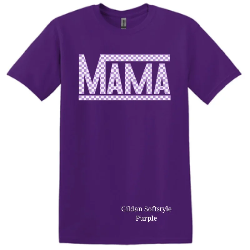 Purple with light purple print