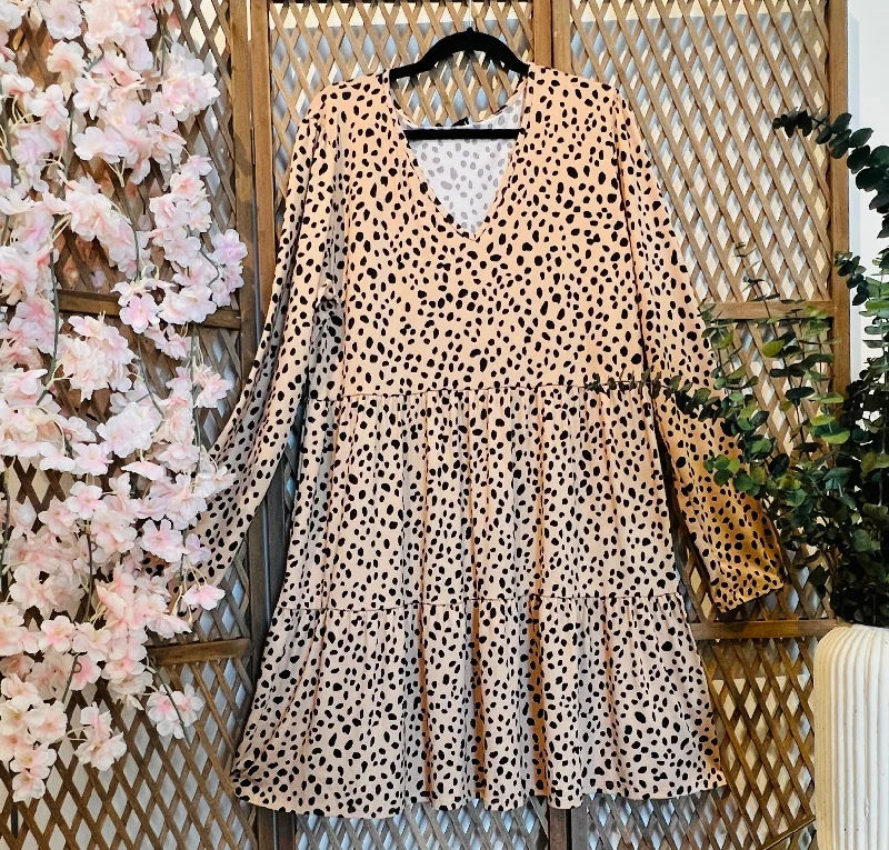 Cheetah Buttery Soft Dress Tunics Yoga stretchy