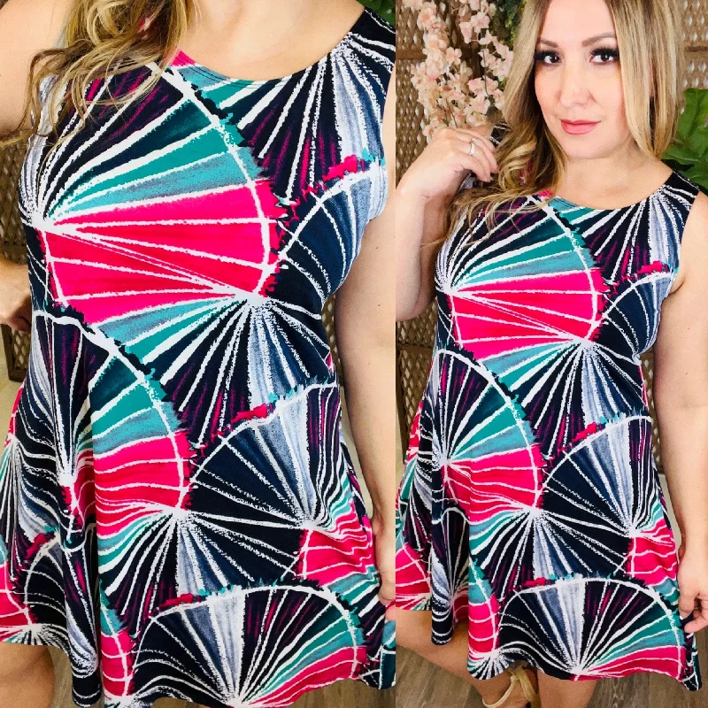 Statement Print Dress Tunics Chinos classic