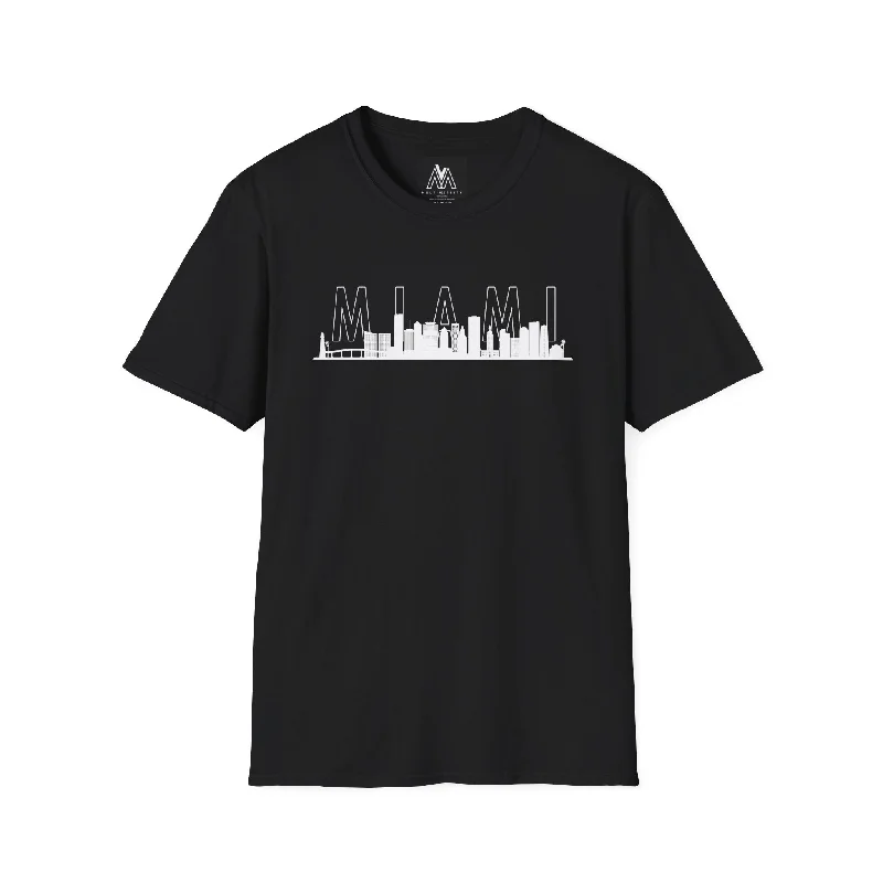 Miami T-shirt-- Plaid T-Shirt Polka Dot Checkered