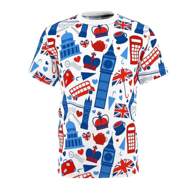 UK Tshirt-- Graphic Embroidered Appliqued