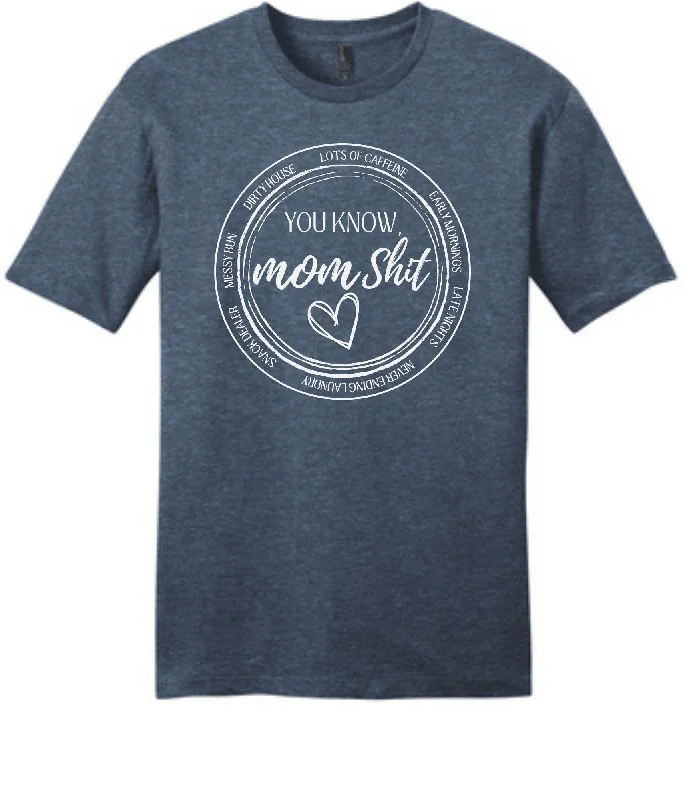 Heathered Navy