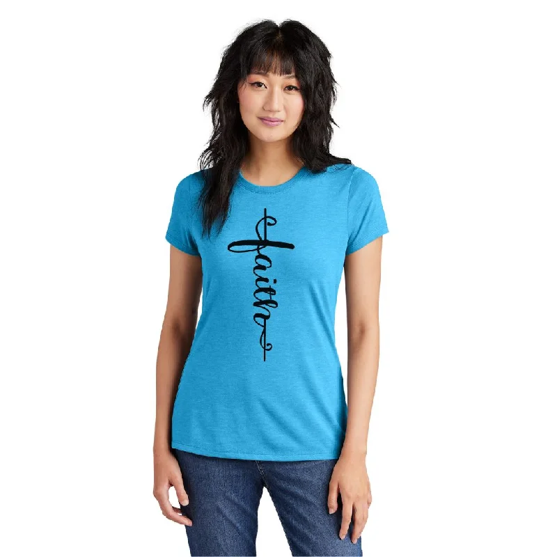 Turquoise (Ladies Tri-blend)