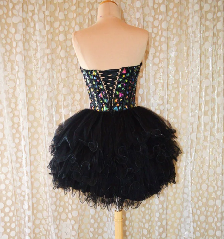 New Arrival Short Beading Beauty Sweetheart Real Made Real Made Homecoming Dresses Tunics Versatile stylish