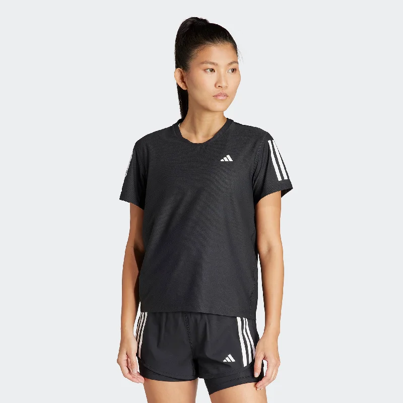 Own The Run T-Shirt - Womens-- Lace Blend Ribbed Blend Corduroy Blend