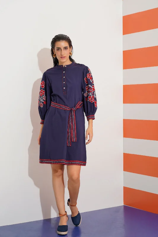 Jasmine Dark Embroidered Dress Tunics Top rated