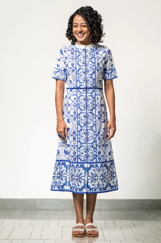 TILE TREASURE DRESS Tunics Travel practical