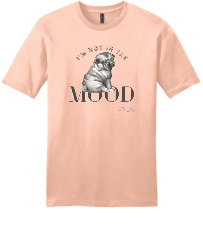 Tshirt - I'm not in the mood-- Seamless Knitted Crochet