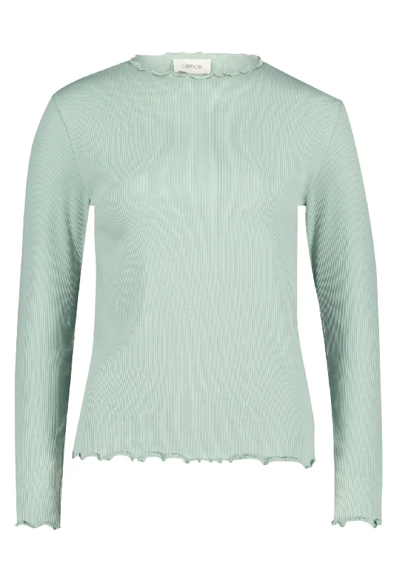 Langarm-Shirt-- Fashionable Trendy Casual