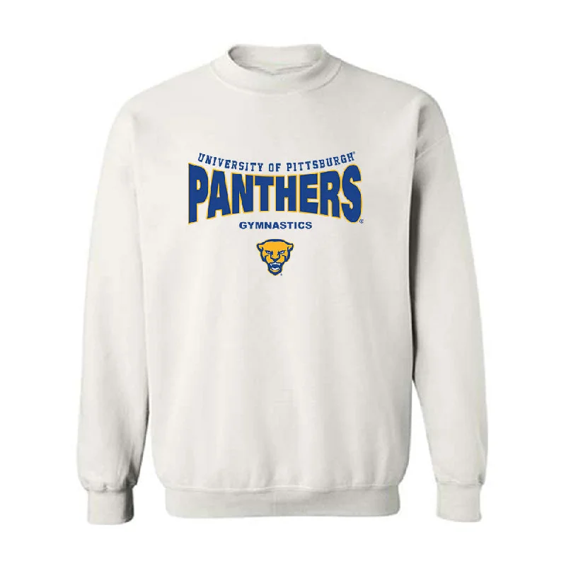 Pittsburgh - NCAA Women's Gymnastics : Kaylee Larson - Classic Fashion Shersey Crewneck Sweatshirt Hoodie with Magnetic Closure Innovative Modern