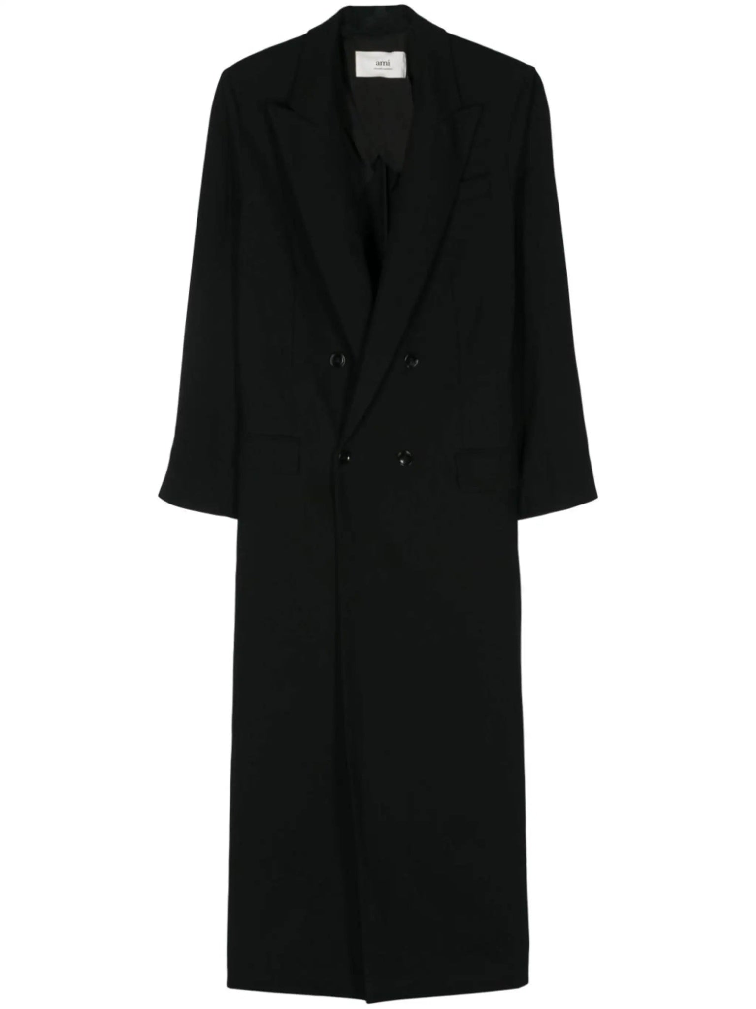 double-breasted trench coat Jersey Tulle Batik