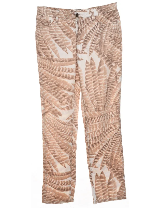 Ralph Lauren Leafy Print Trousers - W30 L31 Trousers luxurious premium