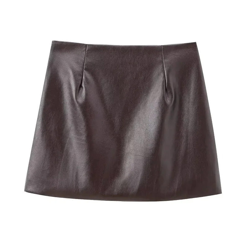 Leather Skirt
