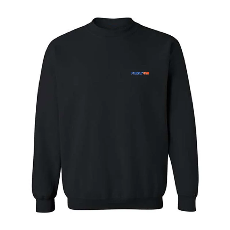 Florida - NCAA Women's Gymnastics : Lily Bruce - Crewneck Sweatshirt Hoodie with Pattern Geometric Abstract