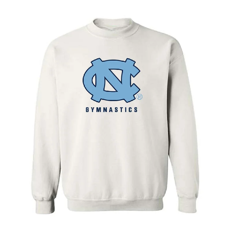 UNC - NCAA Women's Gymnastics : Julia Knower - Classic Shersey Crewneck Sweatshirt Hoodie with Frayed Bohemian Relaxed