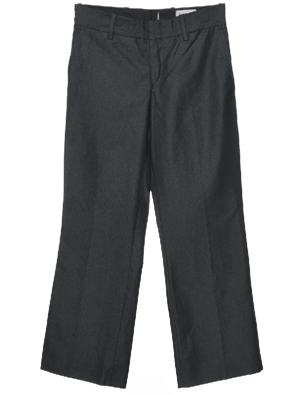Black Trousers - W30 L29 Trousers practical easy-care