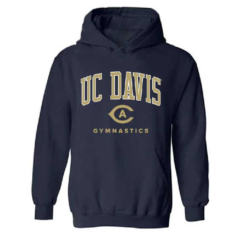UC Davis - NCAA Women's Gymnastics : Avah Reichow - Classic Fashion Shersey Hooded Sweatshirt Hooded Sweatshirt Casual Wear Street Style