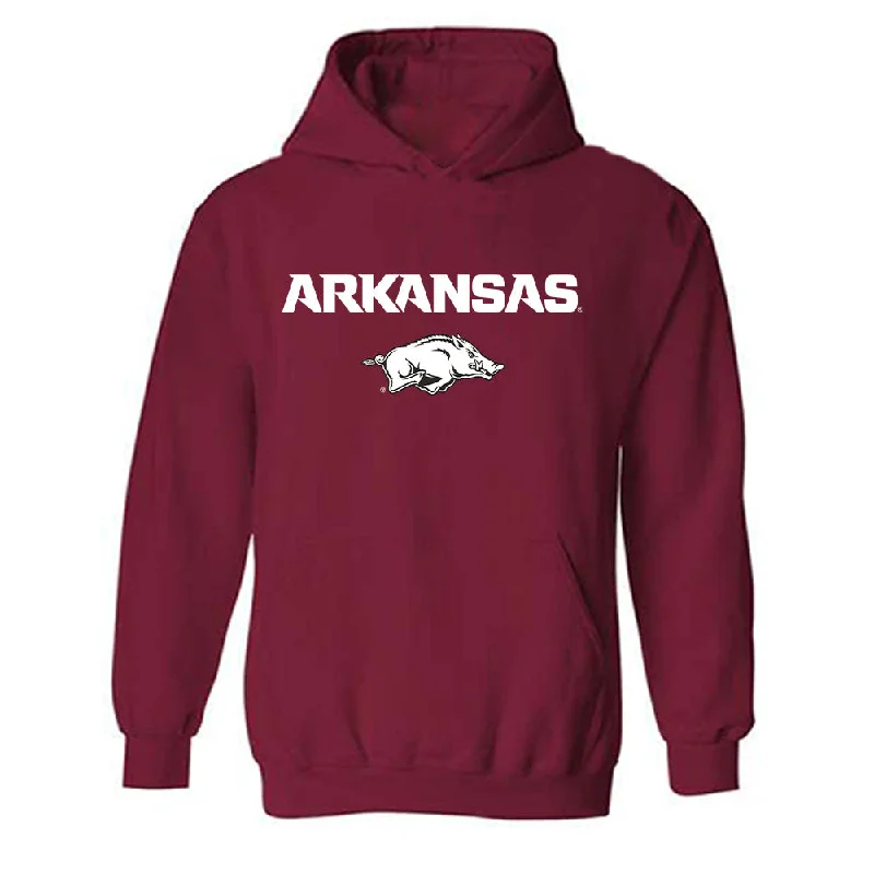 Arkansas - NCAA Women's Gymnastics : Grace Drexler - Classic Shersey Hooded Sweatshirt Hoodie with Neon Bright Vibrant