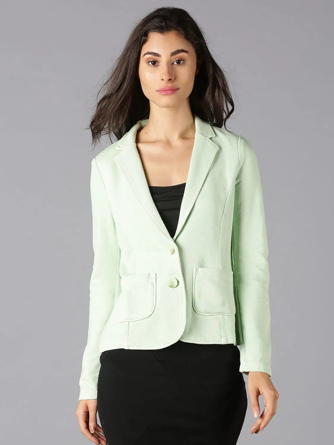 Assorted Solid Women Blazer Women's Simple Blazer