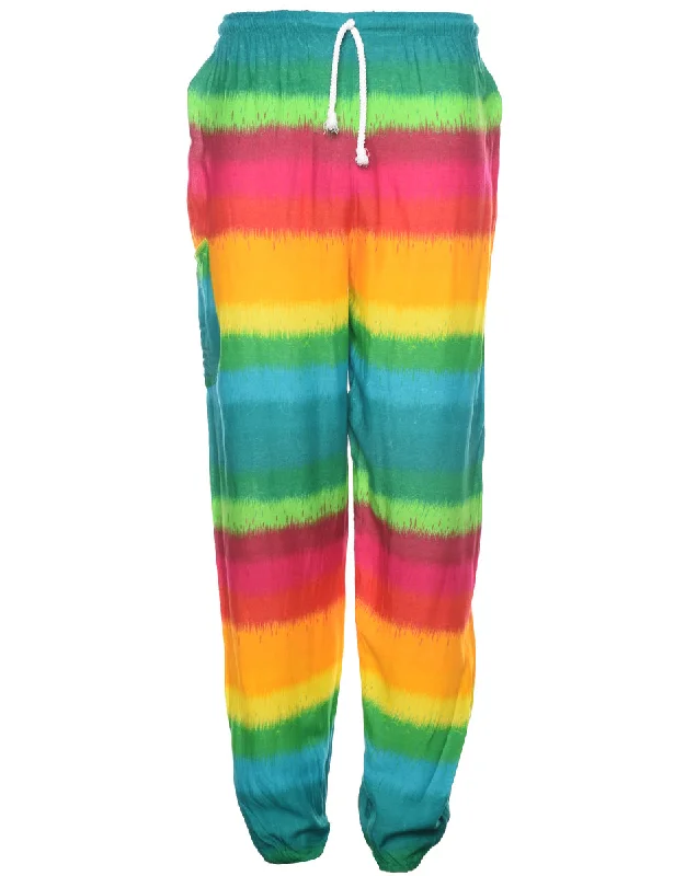 Multi-colour Trousers - W28 L29 Trousers luxurious high-end
