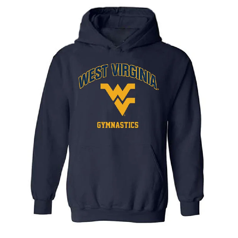 West Virginia - NCAA Women's Gymnastics : Kaelyn Skeel - Fashion Shersey Hooded Sweatshirt Hoodie with Print Artistic Unique