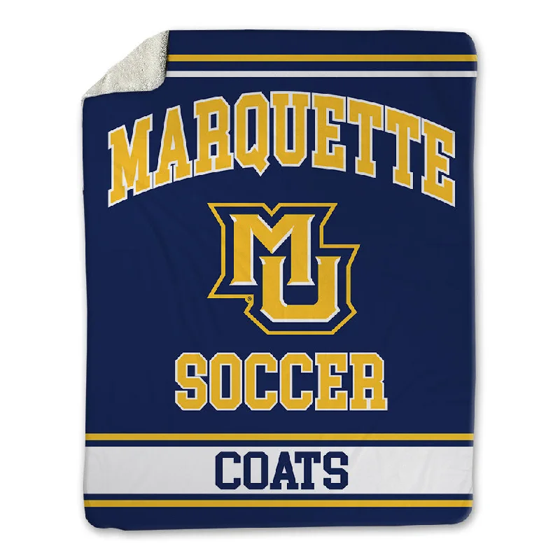 Marquette - NCAA Women's Soccer : Lilly Coats - Blanket Rayon Velvet Corduroy
