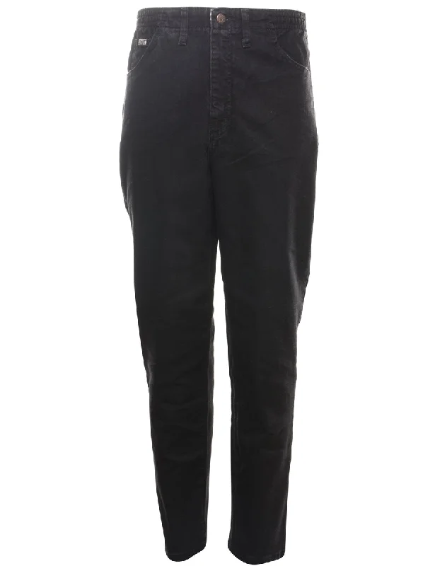 Black Denim Trousers - W30 L31 Trousers New Arrival