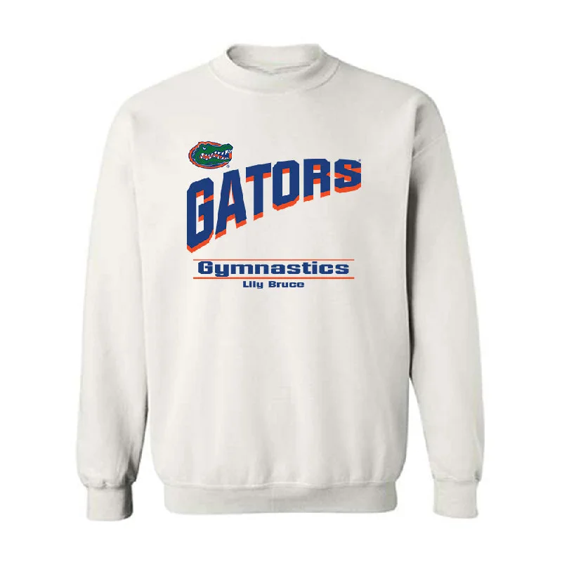 Florida - NCAA Women's Gymnastics : Lily Bruce - Classic Shersey Crewneck Sweatshirt Hoodie with Illustration Artistic Creative