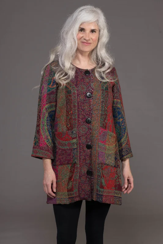 Paisley with Pink & Cool Purple Tones