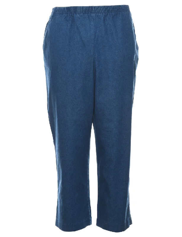 Medium Wash Denim Trousers - W30 L26 Trousers Occasion Special