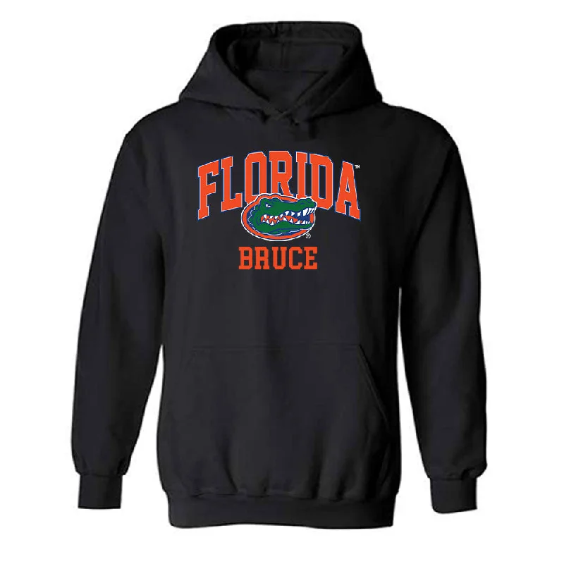 Florida - NCAA Women's Gymnastics : Lily Bruce - Classic Fashion Shersey Hooded Sweatshirt Hoodie with Patch Decorative Personalized
