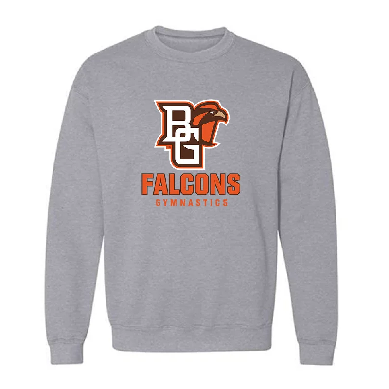 BGSU - NCAA Women's Gymnastics : Brooke McNamara - Classic Shersey Crewneck Sweatshirt Hoodie with Rolled Sleeves Casual Relaxed
