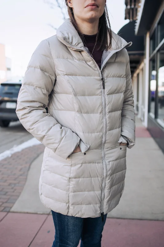 Tracker Puffer Coat Tailored Straight A-Line