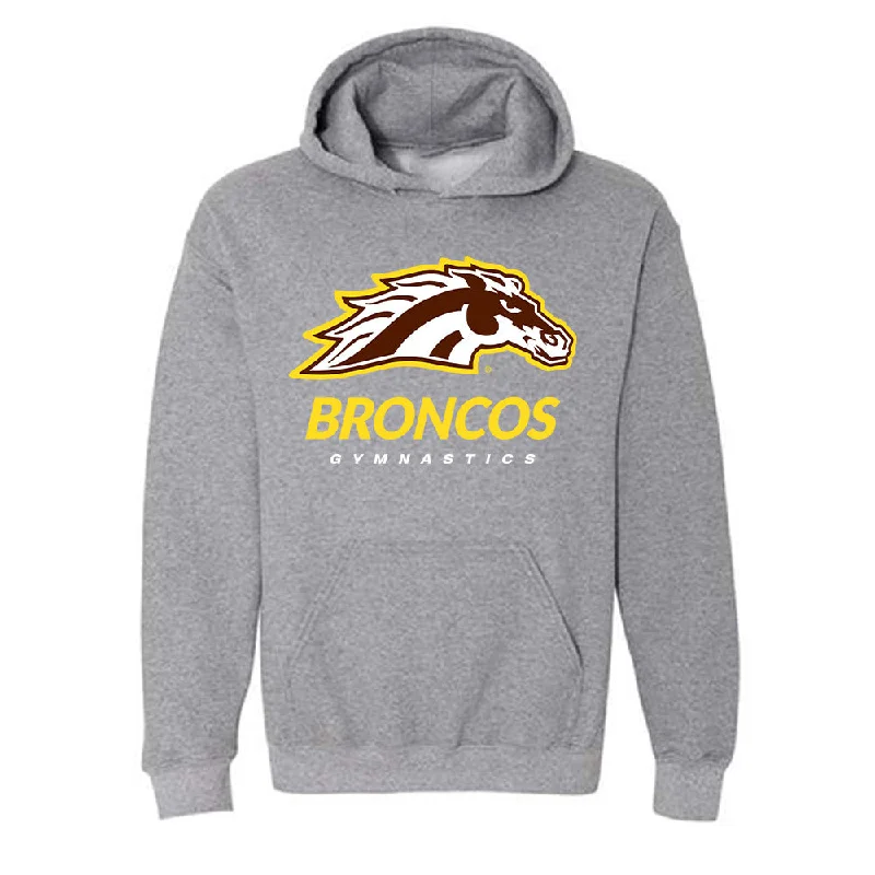 Western Michigan - NCAA Women's Gymnastics : Tricia Mills - Classic Shersey Hooded Sweatshirt Hoodie with Relaxed Fit Easy Casual