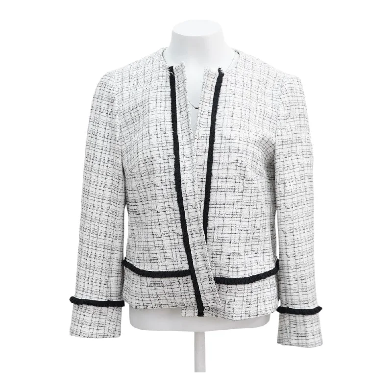 White Striped Blazer Women's Trendy Blazer