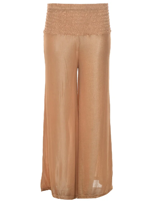 Metallic Pattern Trousers - W27 L27 Trousers Occasion Special