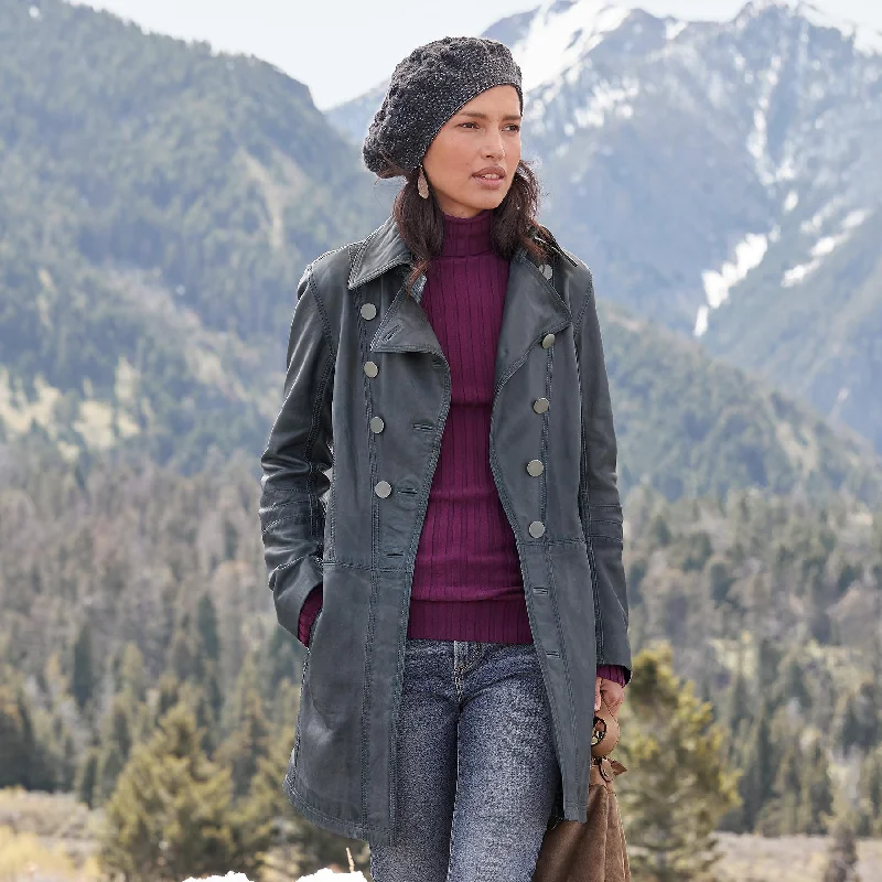 Carmichael Trench Coat, Petite Welt Pockets Slit Pockets Flap Pockets