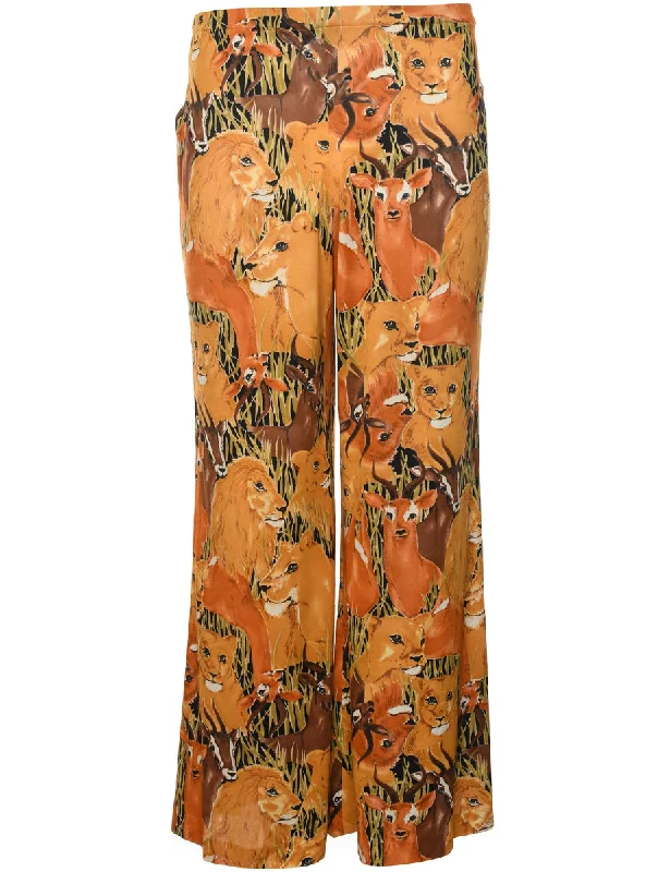 Casual Safari Design Trousers - W20 L27 Trousers Modern Contemporary