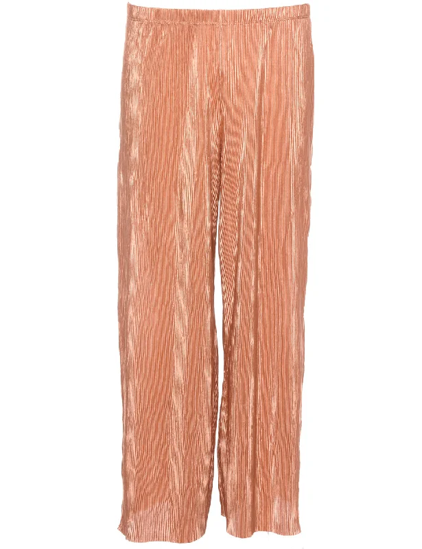 Copper Trousers - W27 L26 Trousers Ceremony Elegant