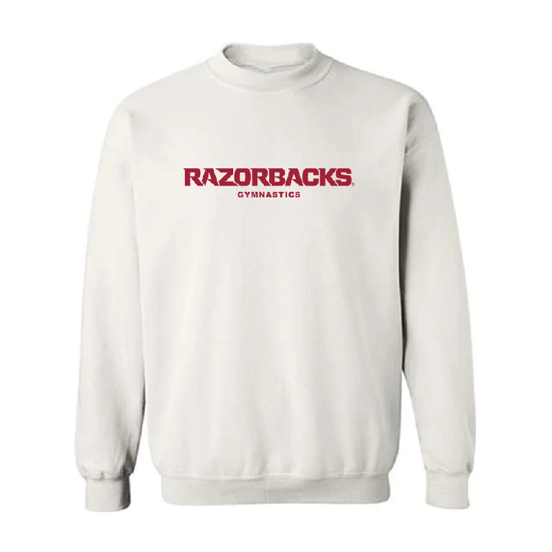 Arkansas - NCAA Women's Gymnastics : Julianna Weeks - Classic Shersey Crewneck Sweatshirt Hoodie with Raglan Sleeves Sporty Comfortable