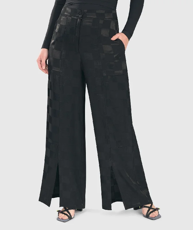 Alembika Pants - LUXE SATIN TROUSERS FINAL SALE PRICE Trousers Travel Practical