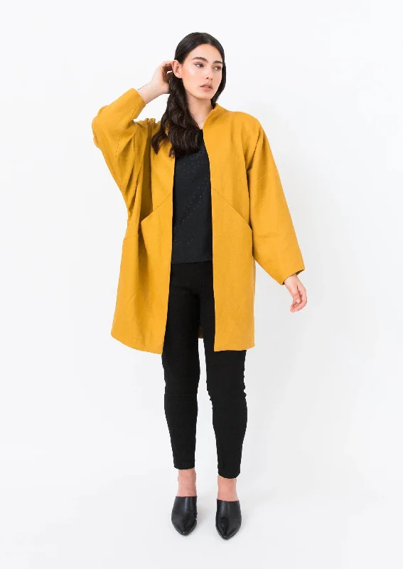 Papercut Patterns, Nova Coat empire Basque Peplum