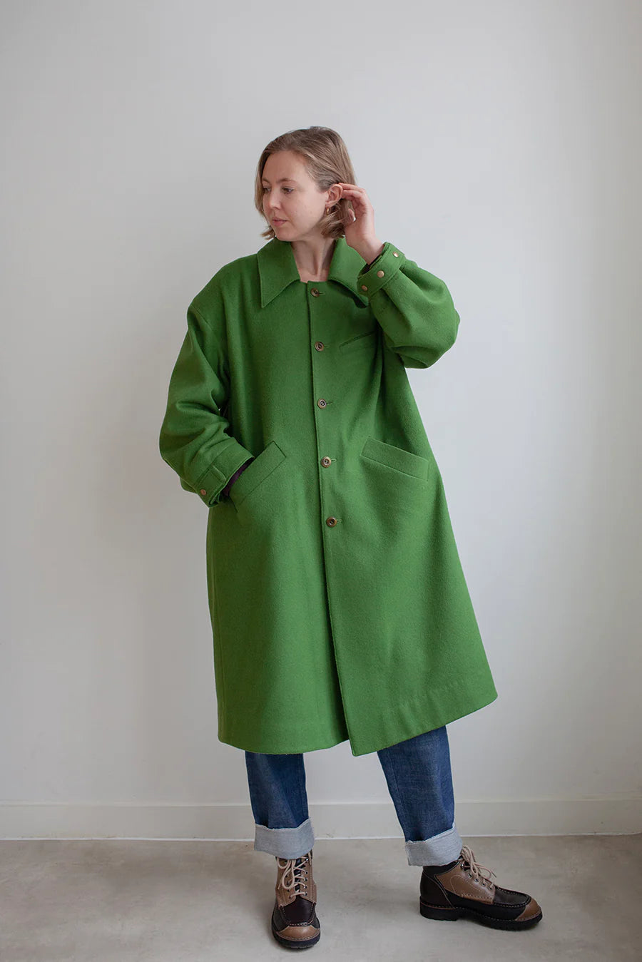 Darcy Coat - Pdf Sewing Pattern Bodycon Sheath Shift