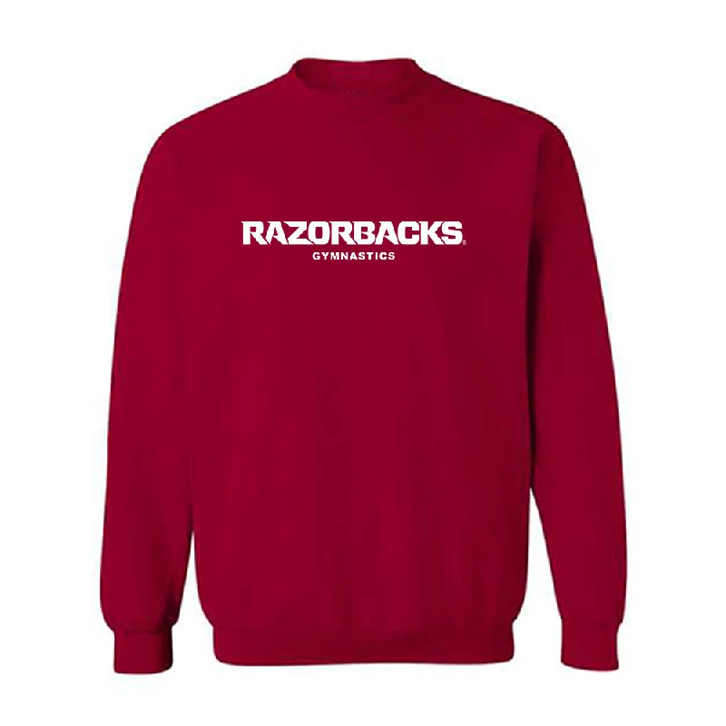 Arkansas - NCAA Women's Gymnastics : Dakota Essenpries - Classic Shersey Crewneck Sweatshirt Hoodie with Gradient Ombre Colorful
