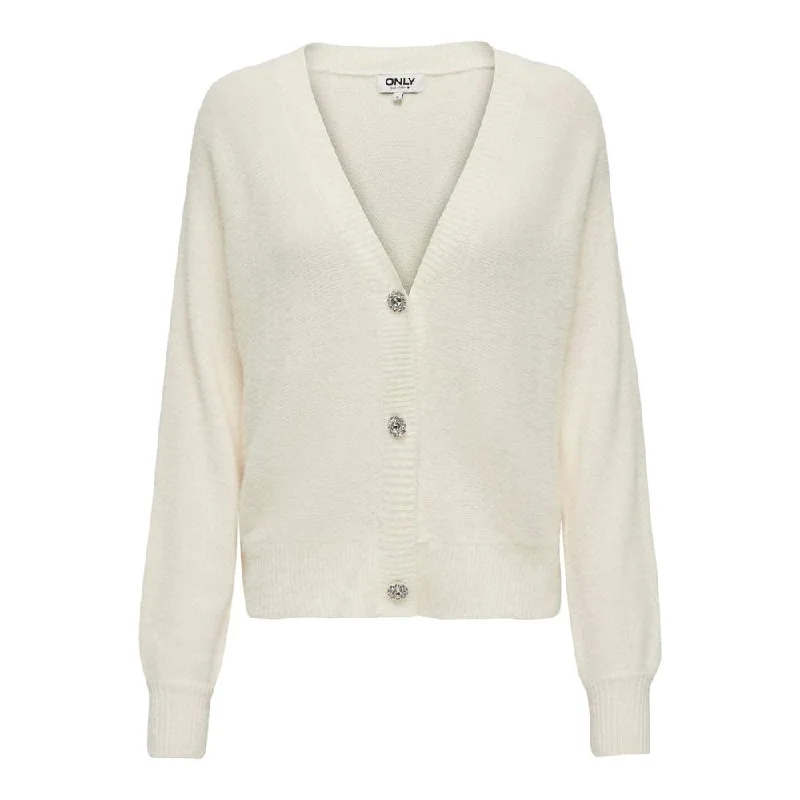 Only Cream Nylon Cardigan Fitted Slim Tailored