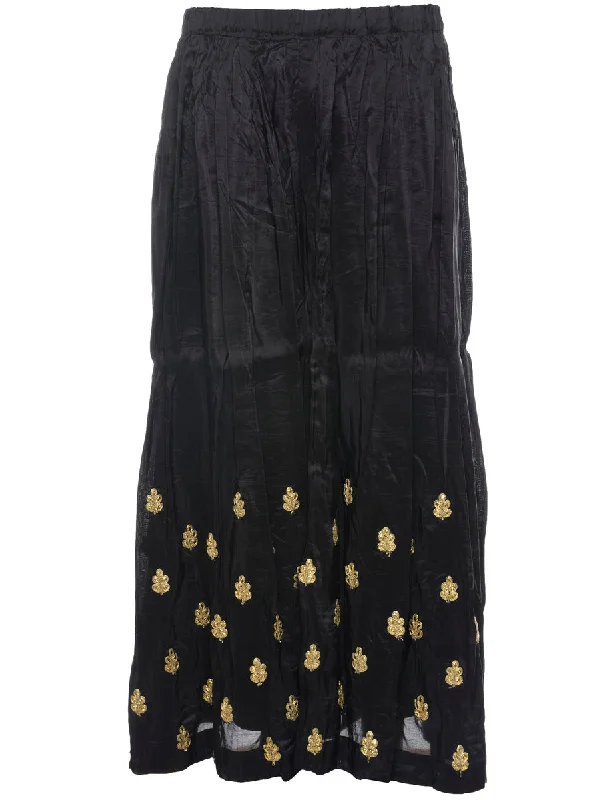 Flared Leg Trousers - W30 L26 Trousers Exclusive Limited