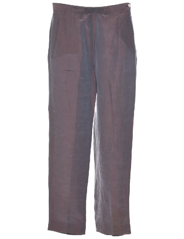 Grey Trousers - W28 L32 Trousers sophisticated sleek