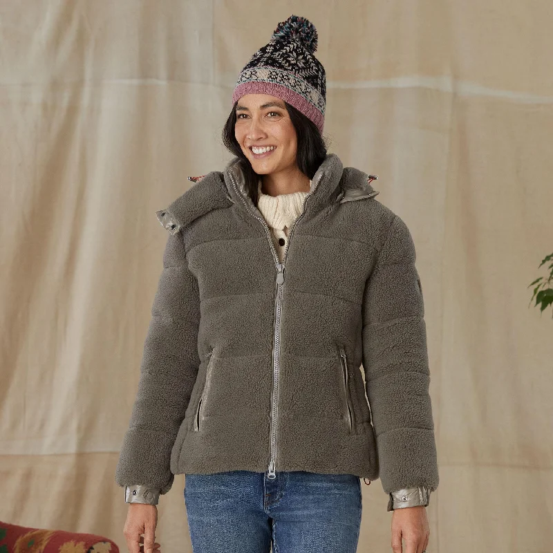 Bertha Puffer Coat Quilted Jacket Anorak Windbreaker