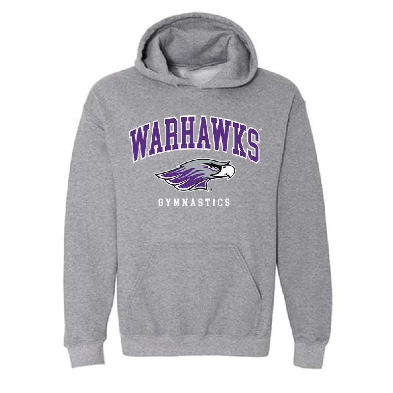 UW-Whitewater - NCAA Women's Gymnastics : Danielle Dudziak - Hooded Sweatshirt Hoodie with Tie-Dye Psychedelic Retro